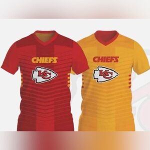 🏈KC Chiefs Reversible Flag Football Jersey🏈 ~youth medium